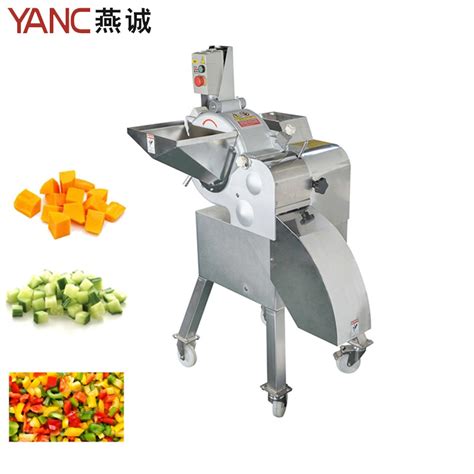 Automatic Potato Carrot Dicer Machineonion Cube Cutting Machine