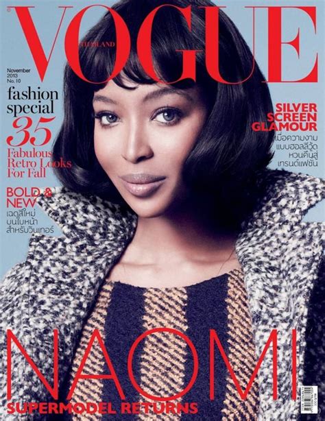 Vogues Covers Naomi Campbell