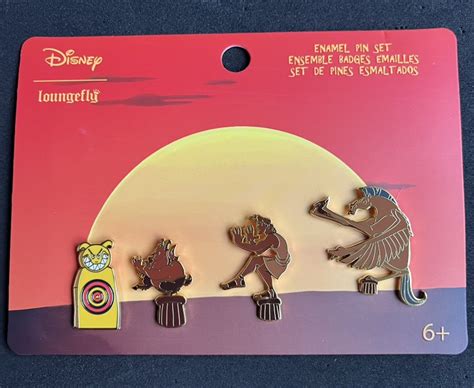 Hercules 25th Anniversary Sunset Loungefly Disney Pin Set Disney Pins