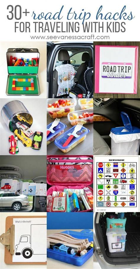 30 Road Trip Hacks And Activities For Kids See Vanessa Craft In 2020