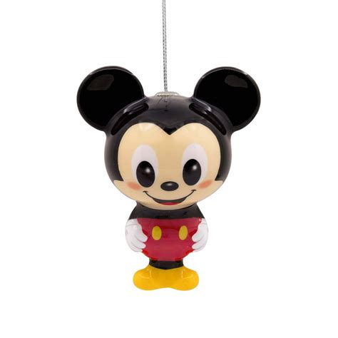 Hallmark Disney Mickey Mouse Decoupage Christmas Ornament