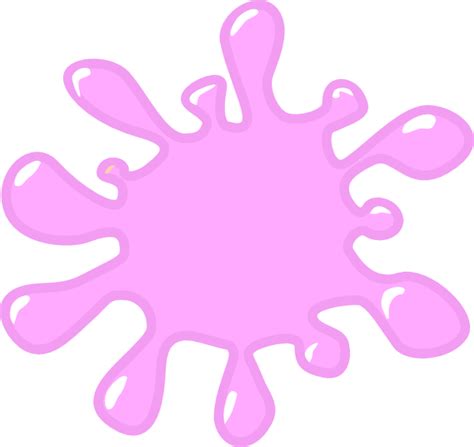 Pink Paint Splatter Clip Art Clip Art Library