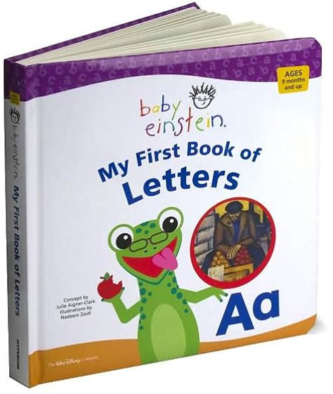 Baby Einstein My First Book Of Letters By Disney Book Group Nadeem