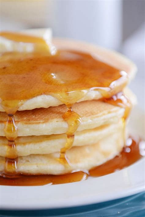 Fluffy Sour Cream Pancakes Recipe Mels Kitchen Cafe