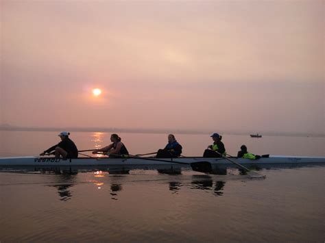 Hazy Sunrise Row2k Rowing Photo Of The Day