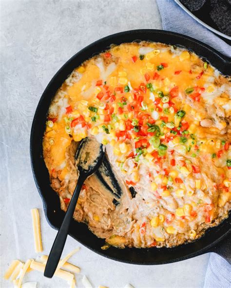 skillet mexican cheese dip recipe couple cooks