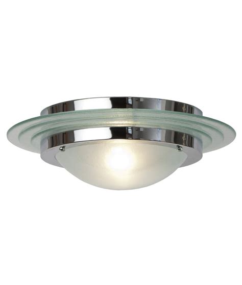 Art deco chandeliers and period lighting. Flush Tiered Glass Ceiling Light - Art Deco Style