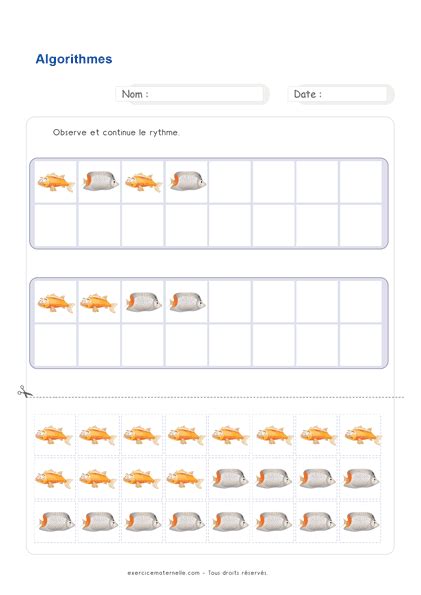 Téléchargez des activités et exercices de moyenne section de maternelle afin de stimuler votre enfant de manière ludique. Maths GS Maternelle à imprimer | Fiches Mathématiques ...