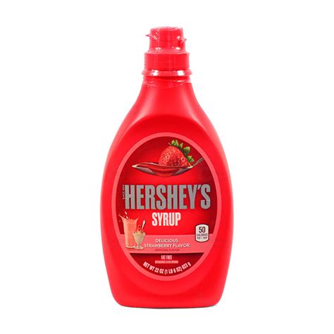 Hersheys Strawberry Syrup 623gm Irresistible Burst Of Flavor