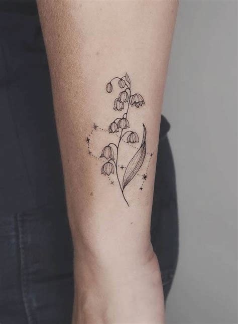 Month Of May Flower Tattoos
