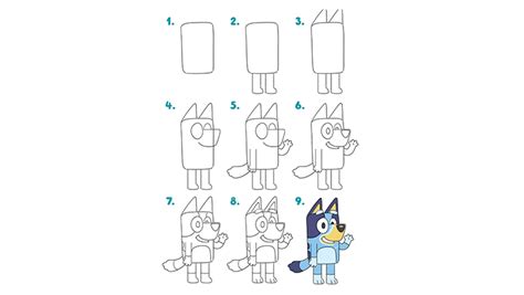 how to draw a bluey in simple steps bluey drawing step by step for porn sex picture