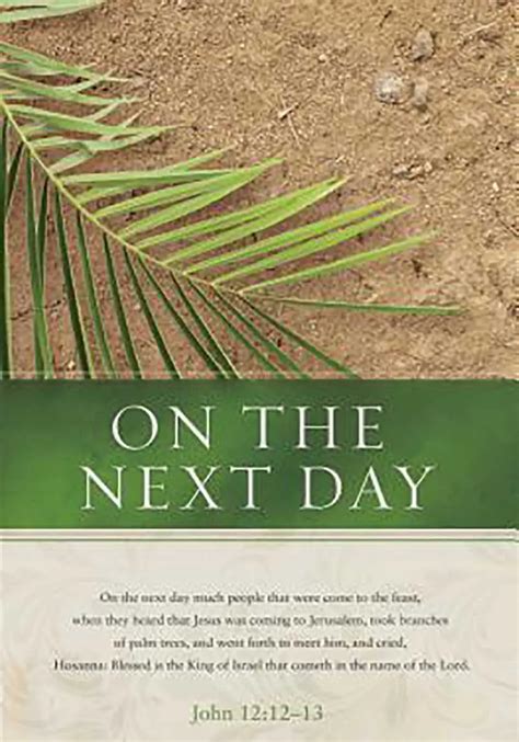 Palm Sunday Scriptures Find Blessing And Encouragement