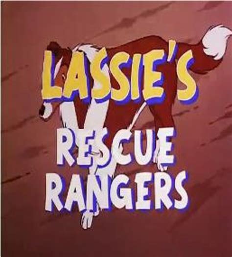 Lassies Rescue Rangers Cartoon Complete On Dvd Etsy