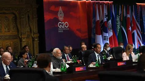 G20 Summit In Bali Prime Minister Modi Calls For Ceasefire Diplomacy