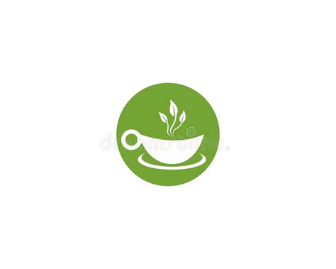 Green Tea Logo Illustration Stock Vector Illustration Of Natural