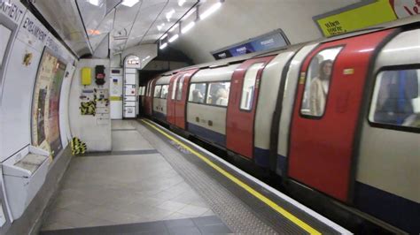 London Underground Northern Line 1995 Stock Trains At Embankment Mind