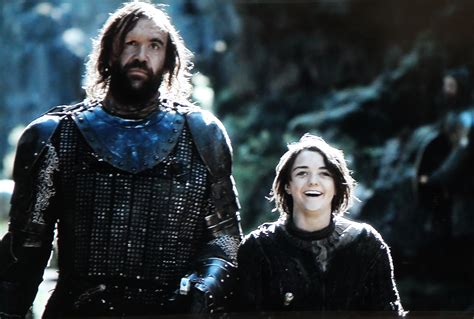 Sandor And Arya Character Jon Snow Fictional Characters