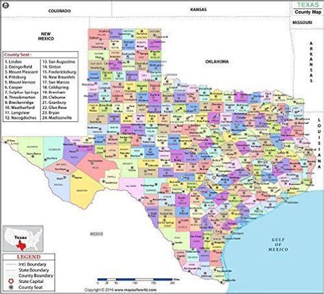 Texas County Map Printable Map Of Texas Usa Printable Us Maps