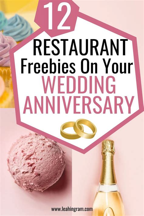 Places To Get Free Food or Drink on Your Anniversary | 12th anniversary