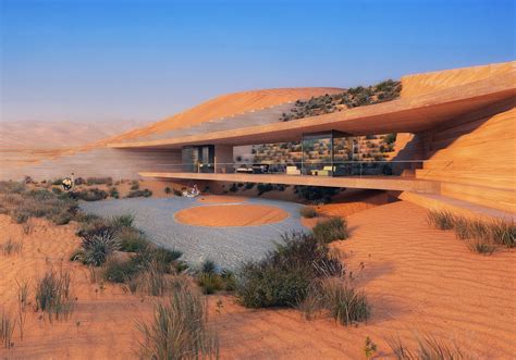 Dubais X Architects Design Desert Resort In Saudi Arabia Round City