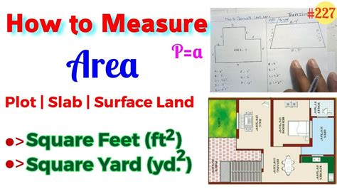 How To Calculate Land Area In Square Feet Plot Area Measurement In Images