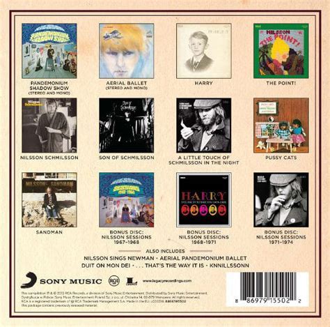 Harry Nilsson The Rca Albums Collection Cd