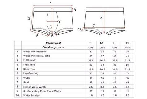 Cómo Medir El Tamaño De La Ropa Interior Masculina Noticias