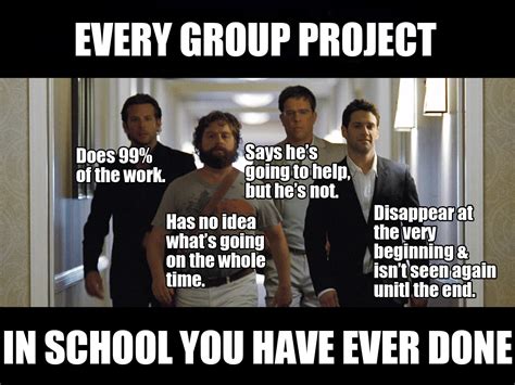 Every Group Project I Only Wish My Partners Consisted Of Bradley