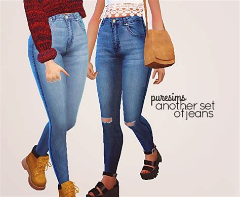 Pure Sims Another Set Of Jeans • Sims 4 Downloads