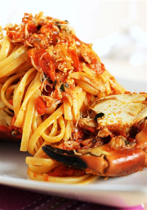 Spaghetti Crab Fra Diavolo Recipe With Images Crab Pasta Recipes