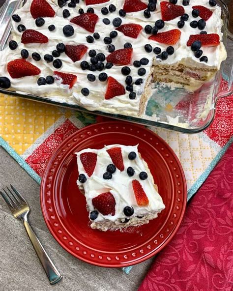 Berry Icebox Cake Back To My Southern Roots