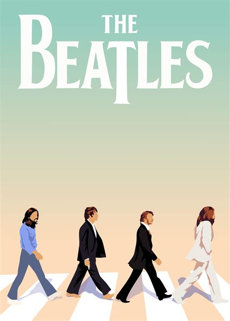 Beatles On Vintage Poster Poster Dos Beatles Beatles Art Les Beatles