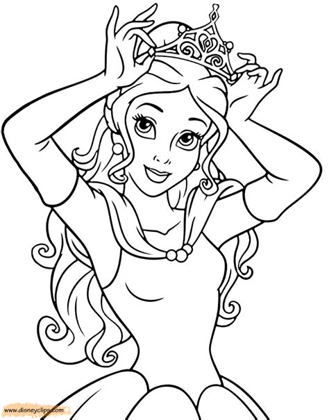 Find images of beauty and the beast to print and color ! Beauty and the Beast Coloring Pages (3) | Disneyclips.com