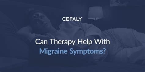 Can Therapy Help With Migraine Symptoms Cefaly Australia