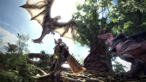 Download monster hunter 2020 wallpaper from the above hd widescreen 4k 5k 8k ultra hd resolutions for desktops laptops, notebook, apple iphone & ipad, android mobiles & tablets. Monster Hunter: World Dragon Dinosaur 4K #3172