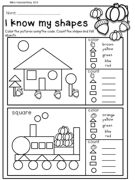 Fall Activities For Kindergarten Math And Literacy No Prep Printables Kindergarten Math