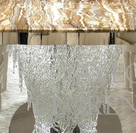 Luxury Dining Table Italian Murano Glass Taylor Llorente Furniture