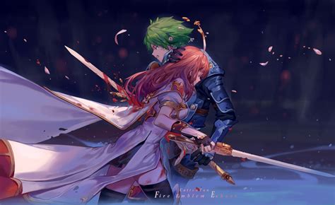 Celica And Alm Fire Emblem And More Drawn By Cottan Danbooru