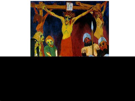 The Crucifixion Of Christ Emil Nolde 1912