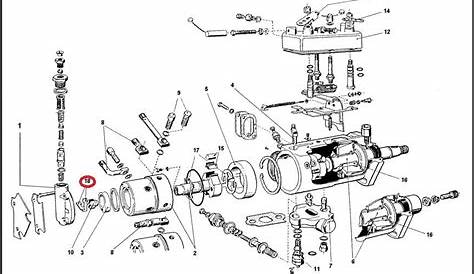 Cav Dpa Lucas Injection Pump Repair Blades Set Kit Delphi Tractor Ford