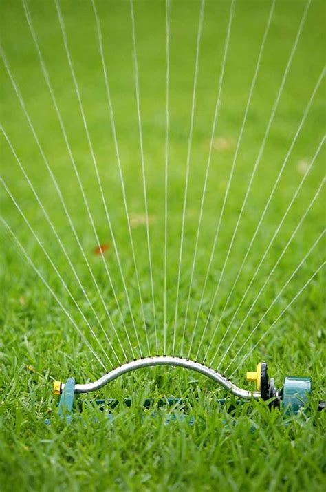 Generally, give the lawn about 1 inch of water a week, delivered in one or two sessions. Manage your Lawn and Water Use Wisely