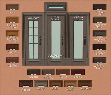 Mod The Sims Open For Business Euro Door And Window Recolors