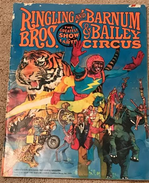 Ringling Bros And Barnum Bailey Circus Program Th Edition