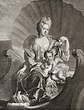 Anna Constantia Von Brockdorff, 1680 Drawing by Vintage Design Pics ...
