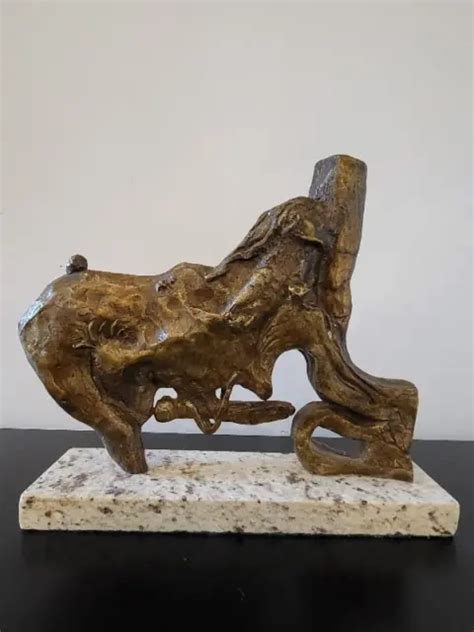 Salvador Dali Bronze Sculpture Cerberus Signed And Numbered 49000
