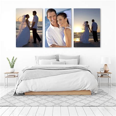 LARGE PANELS CANVAS Home Wall Canvas Large Canvas Print Wedding