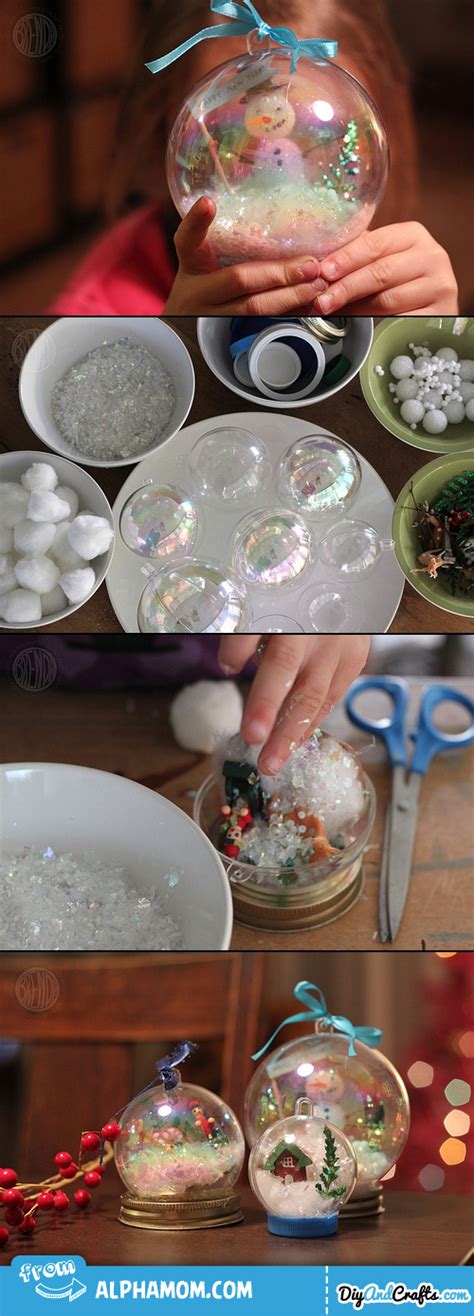 Waterless Snow Globes Diy Diy And Crafts
