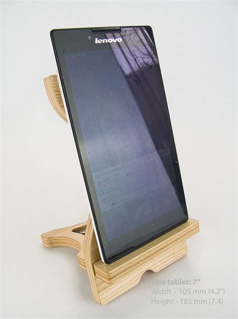 Wooden Tablet Stand Ipad Stand Wooden Ipad Stand Desk Etsy