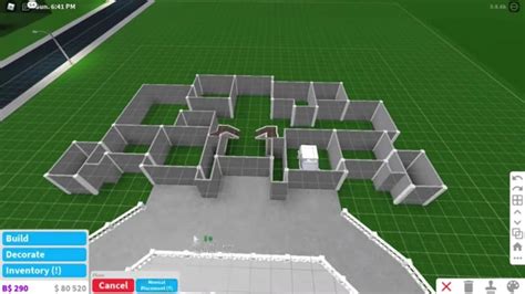 Bloxburg Layout House Outline Two Story House Design