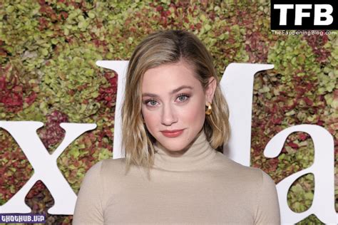 Sexy Lili Reinhart Shows Off Her Tits Abs At The Max Mara Cocktail